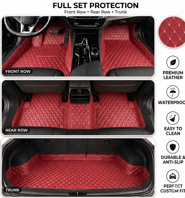 Elvie Heavy Duty Universal Fit Car Mats, SUVs, and Trucks
