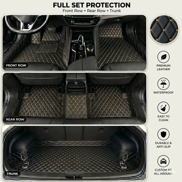 Elvie Heavy Duty Universal Fit Car Mats, SUVs, and Trucks