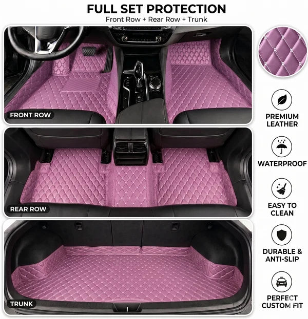 Elvie Heavy Duty Universal Fit Car Mats, SUVs, and Trucks