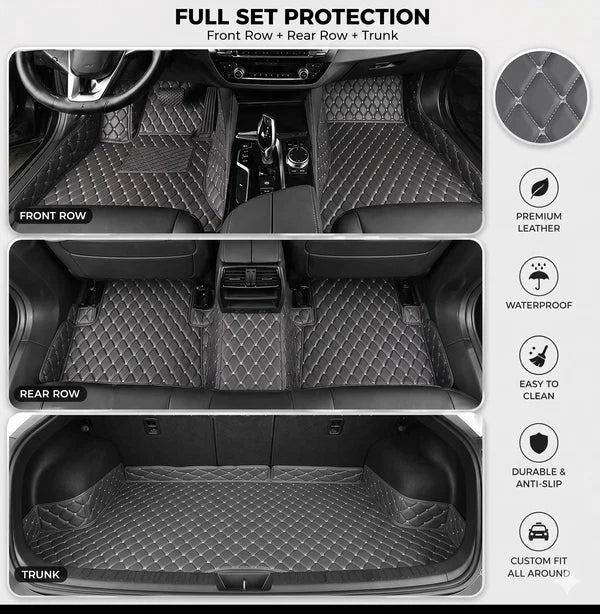 Elvie Heavy Duty Universal Fit Car Mats, SUVs, and Trucks