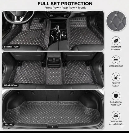 Elvie Heavy Duty Universal Fit Car Mats, SUVs, and Trucks